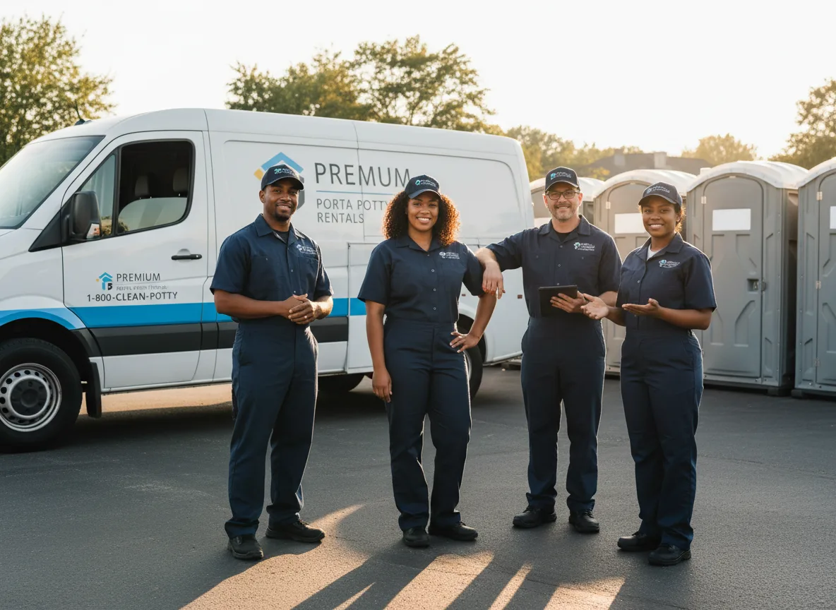 VIP Portable Toilets company in North Bend, PA